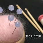 ガラスのまち針