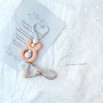 pearl white♡うさぎさんシューズクリップ シューズクリッパー 歯固め シューズピンチ 歯固めジュエリー 名入れ