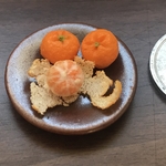 ミニチュアみかん丸皿