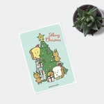 パンたのクリスマスカード