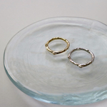 w slur＊小枝リング ゴールド/シルバー