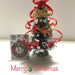 再販hand made  ミニチュア　ドールハウス　クリスマスツリー