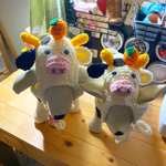 【2021年🐮うし帽子】(猫用・犬用)