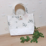 ＊Lace flower＊大人可愛いミニトートバッグ