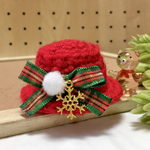 【再販】🎄クリスマス🎄ミニハットのヘアゴム 