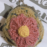 コスモスのお花🌸がま口財布