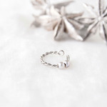Twist Circle Cuff（淡水パール）-片耳-