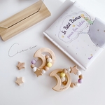 little prince🌙 歯固めジュエリー　木製モチーフセット　歯固め 名入れ