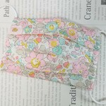 秋冬 リバティ柄（ベッツィー）＊布製プリーツマスク