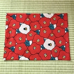 ランチマット カメリア(レッド)