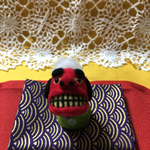 お正月飾り（獅子舞）