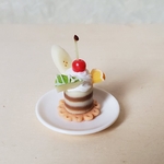 1/6サイズミニチュアフード　デリシャスケーキチェリー