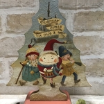 トールペイント作品　クリスマススノーマン
