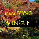 moco1716様専用ポストです