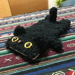 黒猫🐈‍⬛バネ口小物入れ💕