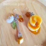 フェイクスイーツ＊パンケーキピアス