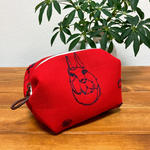 お化粧ポーチ＊刺繍Rabbit