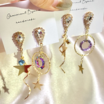 ° ✧ AAA級ガラスフープ使用♡星ピアス ✧ °