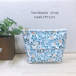 ティッシュポーチ　つや消しラミネート　BUBBLE BUBBLE