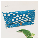 【再販】ブルーひつじ ラミネート＊マスクケース