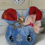 クリスマスしっぽちゃん キーホルダー