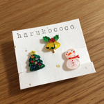 merryXmas2015★三点セットイヤリング/ピアス