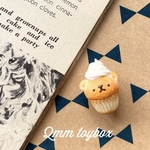 プレーンくまカップケーキ【観賞用・片耳ピアス・片耳イヤリング】