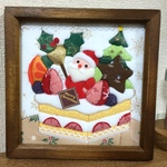 【一点もの】クリスマスの壁飾り