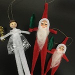 【まきさま専用】モールサンタと天使 クリスマスオーナメント♡クリスマス飾り♪