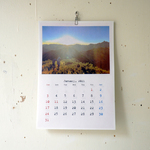 2021山写真壁掛けカレンダー