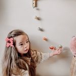 [ 全6色 ]ヘアクリップ "Twin Tail" リネン