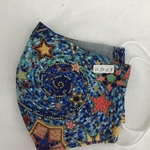 【SALE】 ⭐️の万華鏡シリーズ＊普通サイズ＊ハンドメイドマスク