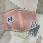 ミナペルホネン❉手拭いhanahane❉ライトピンク❉立体マスク