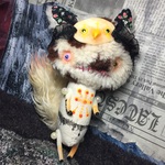 お面の子(鳥さん？)