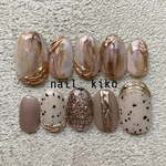 ネイルチップ　No.69  ﾆｭｱﾝｽﾈｲﾙ・冬ﾈｲﾙ・ﾄﾚﾝﾄﾞﾈｲﾙ・ﾀﾞﾙﾒｼｱﾝﾈｲﾙ
