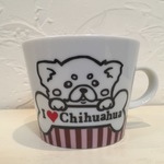 名前入り♡チワワマグカップ大