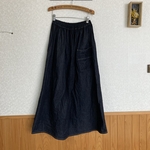 岡山デニムのスカート 　リバーシブル