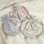 🌷大人可愛いまんまる巾着🌷