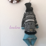 イタグレ服♪ ノルディック ロンパース