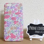 リバティ生地で作ったiPhone6&6sカバー  ポピー&デイジー