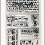 【No.68】 スタンプシート クリアスタンプ フード