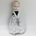 《送料無料》音楽ドレスルルベちゃん　whiteドレス