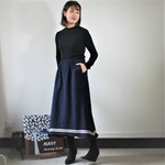 送料無料❤あったかAラインスカート