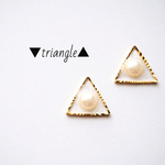 ▲triangle earring▲