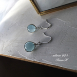 ✨silver925アクアマリンのピアス/イヤリング！