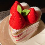 【ﾌｪﾙﾄ】ｲﾁｺﾞのｼｮｰﾄｹｰｷ