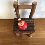 しずく型サンタのオーナメント