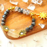 Jamiylat  人生のアミュレット　ブレスレット【取り外し可能チャーム付き】