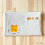 大きめポーチ『ホットケーキ』