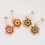 Vintage Swarovski Daisyピアス